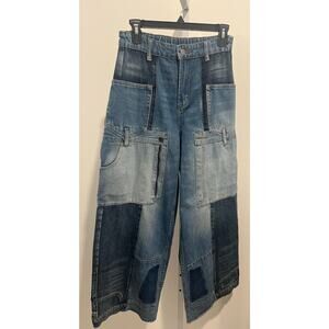 Oli & Hali Upside Down Style Denim Jeans. Size S | waist 15’ | inseam 28’
